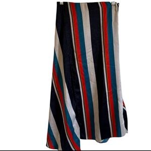 Striped Multicolor Maxi Skirt zara